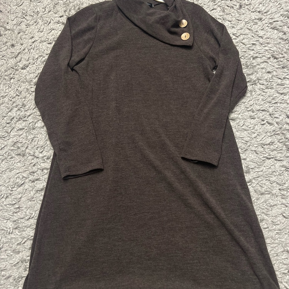 Chris & Carol Taupe Knit Top